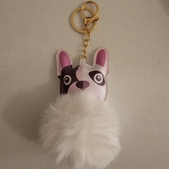 Accessories - Dog Pom Pom Purse/Key Charm